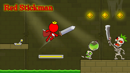 Red Stickman: Fighting Stick