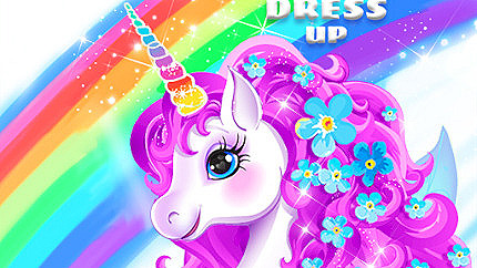 Graj w Unicorn Dress Up - Girls Games online za darmo