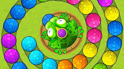 Graj w Frogtastic Marble Adventure online za darmo