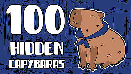 Graj w 100 Hidden Capybaras online za darmo