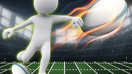Graj w Stickman Rugby Run And Kick online za darmo