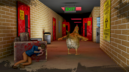 Scary Chicken Feet Escape Game