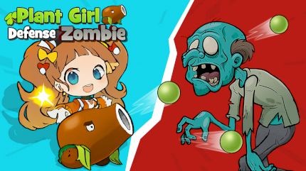 Plant Girl Defense Zombie