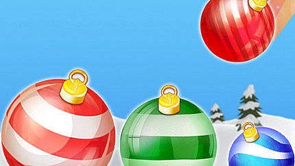 Graj w Puzzles Balls Merge the New Year! online za darmo
