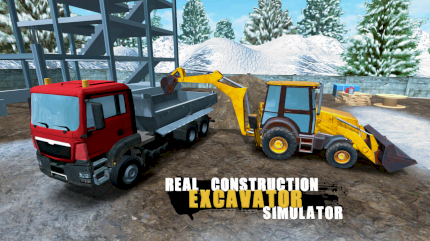 Real Construction Excavator Simulator