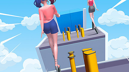 Graj w High Heels Collect Run online za darmo