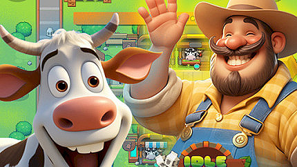 Graj w Idle Dairy Farm Tycoon online za darmo