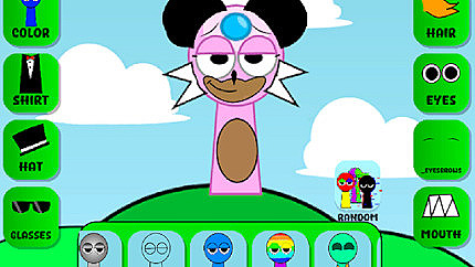 Graj w sprunki character maker OC online za darmo