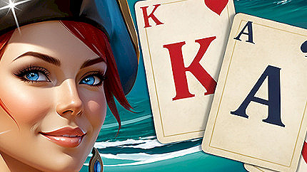 Graj w Solitaire Klondike - Treasure Island online za darmo