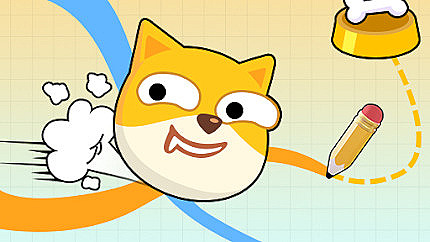 Graj w Doge Rush Draw Home Puzzle online za darmo