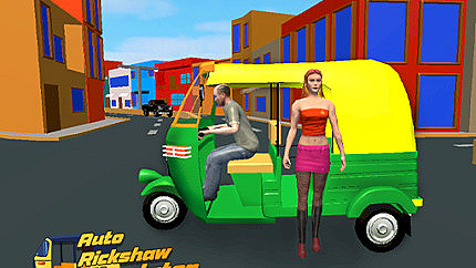 Graj w Auto Rickshaw Simulator online za darmo