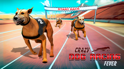 Crazy Dog Racing Fever : Dog Race Game 3D