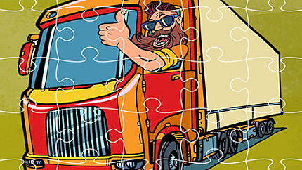 Graj w Semi Trucks Jigsaw online za darmo