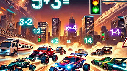 Graj w Mathematics Racing online za darmo