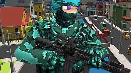 Graj w Pixel Combat Multiplayer online za darmo