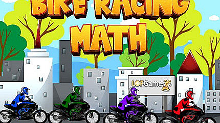 Graj w Bike Racing Math online za darmo