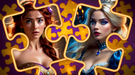 Incredible Princesses and Villains Puzzle