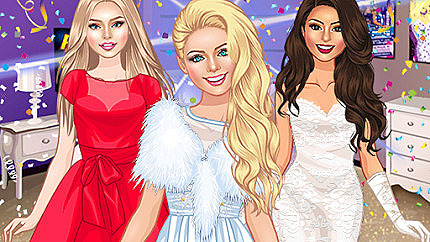 Graj w Glam Dress Up - Girls Games online za darmo
