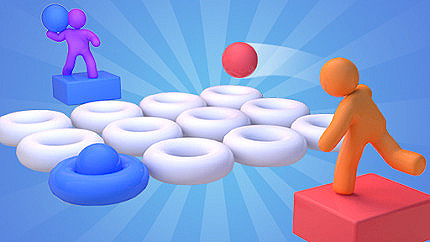 Graj w Balls Throw Duel 3D online za darmo