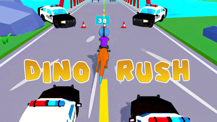 Dino Rush - hypercasual runner