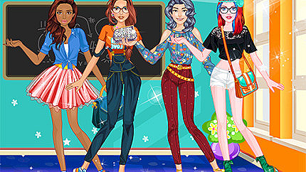 Graj w High School Dress Up For Girls online za darmo