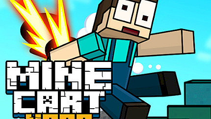 Graj w Mine Cart Noob online za darmo