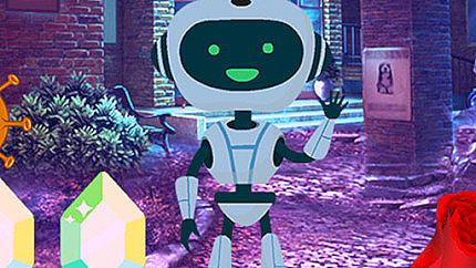 Graj w Newfangled Robot Escape online za darmo