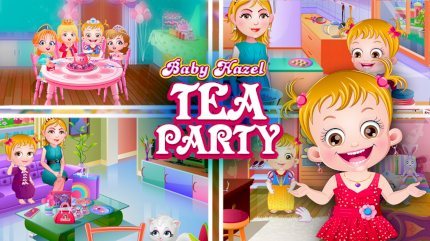 Baby Hazel Tea Party