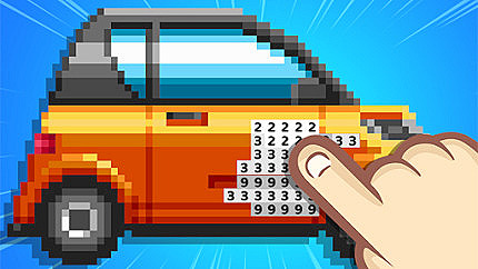 Graj w Pixel Fun Color By Number online za darmo