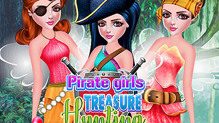 Graj w Pirate Girls Treasure Hunting online za darmo
