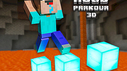 Graj w Noob Parkour 3D online za darmo