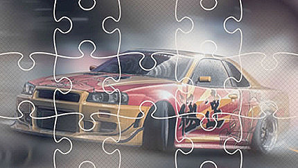 Graj w Japanese Racing Cars Jigsaw online za darmo