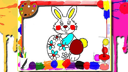 Graj w Easter Coloring Book online za darmo