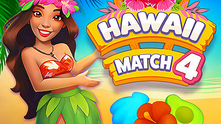 Graj w Hawaii Match 4 online za darmo