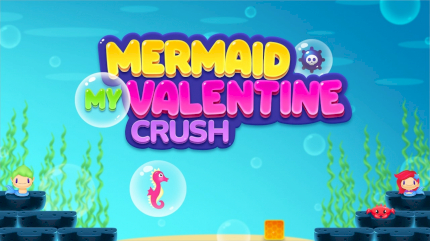 Mermaid My Valentine Crush