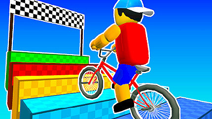 Graj w Obby On a Bike online za darmo