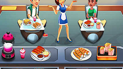 Graj w Cooking Cafe Food Chef online za darmo