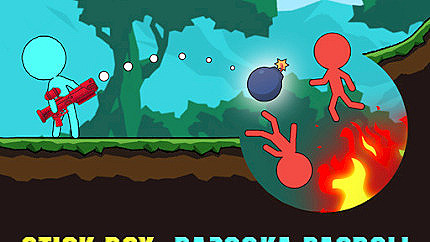 Graj w Stick Boy: Bazooka Ragdoll online za darmo