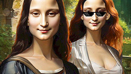 Graj w Mona Lisa Fashion Experiments online za darmo