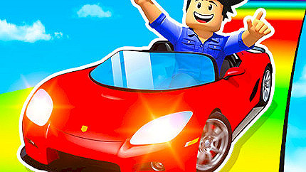 Graj w Epic Car Stunt Race Obby online za darmo