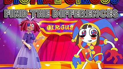 Graj w Digital Circus Find The Differences online za darmo