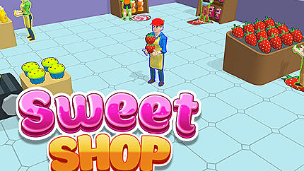 Graj w Sweet Shop 3D online za darmo