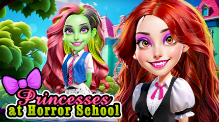 Princesses at Horror School