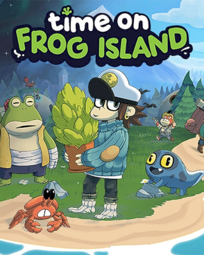 Okładka Time on Frog Island
