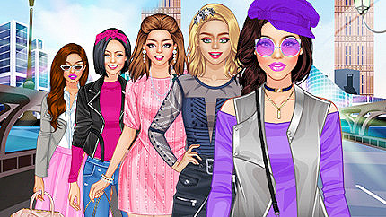 Graj w Fashion Trip Dress Up Games online za darmo