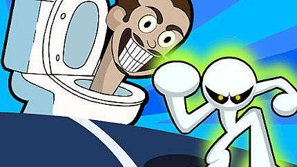 Graj w Stickman vs Skibidi Toilet online za darmo