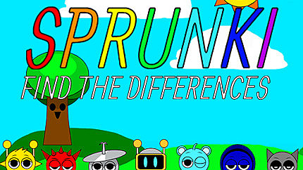 Graj w Sprunki Find The Differences online za darmo