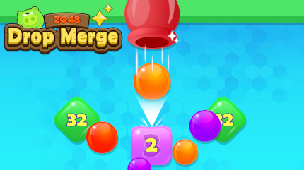 2048 Drop Merge