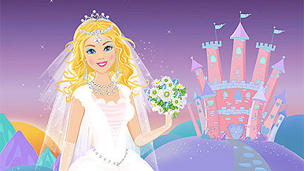 Graj w Princess Wedding Dress Up Game online za darmo