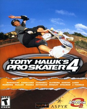 Okładka Tony Hawk's Pro Skater 4